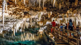 Crystal Caves in Bermuda